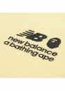 Пісочна футболка Bape Aape by A BATHING APE x New Balance Ape Head Relaxed Fit Color Olive T-Shirt Mens