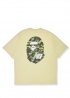 Пісочна футболка Bape x New Balance Ape Head Relaxed Fit Olive Tee Mens - FA1147