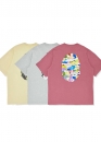 Рожева футболка Bape Aape by A BATHING APE x New Balance Ape Head Relaxed Fit Color Pink T-Shirt Mens