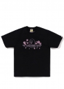 Чорна футболка Bape A Bathing Ape Sakura Color Black T-shirt Womens