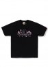  Чорна футболка Bape Sakura Black Tee Womens - FA1151