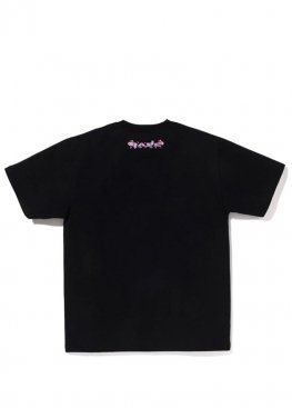  Чорна футболка Bape Sakura Black Tee Womens - FA1151