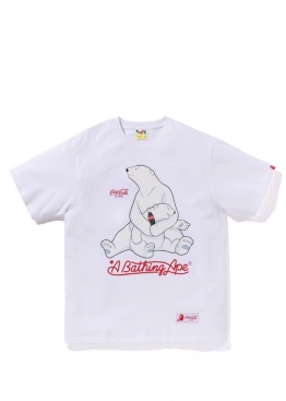 Bape Coca-Cola White Tee Unisex - FA1154