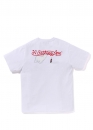 Біла футболка Bape A Bathing Ape Coca-Cola Color White T-shirt Unisex