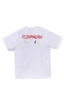 Белая футболка Bape A Bathing Ape Coca-Cola Color White T-Shirt Unisex