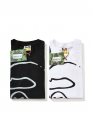 Чорна футболка Bape A Bathing Ape x Joshua Vides Ape Head Color Black T-Shirt Unisex