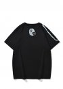 Чорна футболка Bape A Bathing Ape x Joshua Vides Ape Head Color Black T-Shirt Unisex