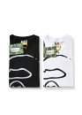 Bape A Bathing Ape x Joshua Vides Ape Head Color Black T-Shirt Unisex