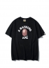 Чорна футболка Bape Distortion College Black Tee Mens - FA1156