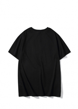 Чорна футболка Bape Distortion College Black Tee Mens - FA1156