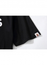 Чорна футболка Bape A Bathing Ape Distortion College Color Black T-Shirt Mens