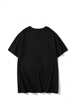 Чорна футболка Bape Distortion College Black Tee Mens - FA1156