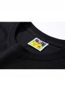 Чёрная футболка Bape A Bathing Ape Distortion College Color Black T-Shirt Mens