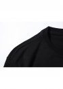 Чёрная футболка Bape A Bathing Ape Distortion College Color Black T-Shirt Mens