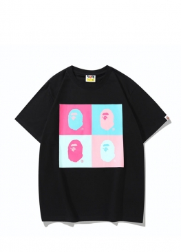 Чорна футболка Bape US Limited Collection Black Tee Unisex - FA1157