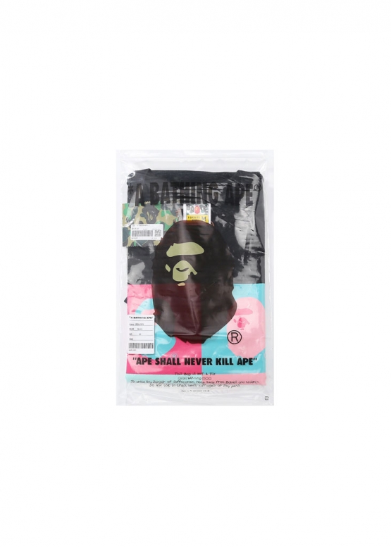 Чорна футболка Bape A Bathing Ape US Limited Collection Color Black T-Shirt Unisex