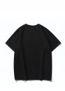 Чёрная футболка Bape A Bathing Ape Head Multicolor Splatter Color Black T-Shirt Unisex