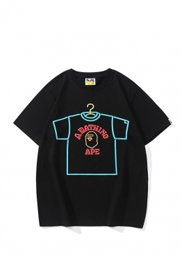 Bape x DSM Fluro Rebellion Neon Black Tee Unisex - FA1159