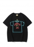 Bape x DSM Fluro Rebellion Neon Black Tee Unisex - FA1159