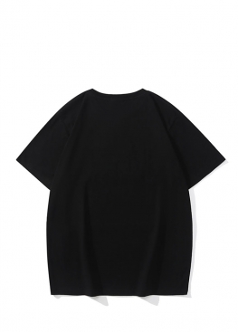 Чорна футболка Bape x DSM Fluro Rebellion Neon Black Tee Unisex - FA1159