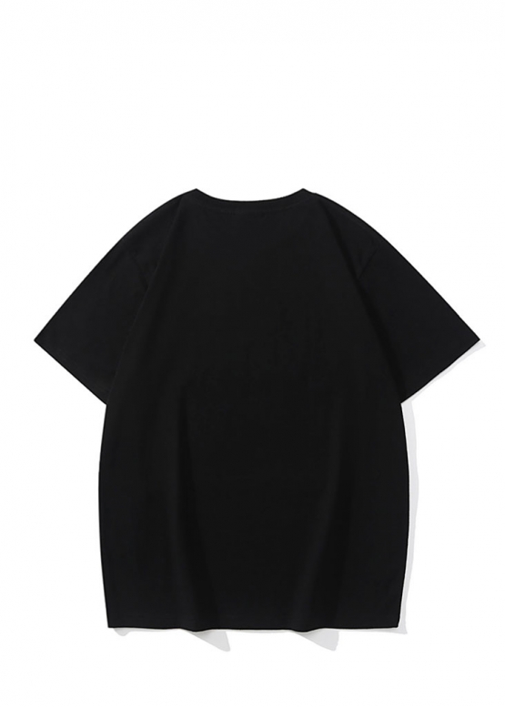 Чорна футболка Bape A Bathing Ape x DSM Fluro Rebellion Neon Color Black T-Shirt Unisex