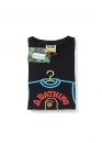 Чорна футболка Bape A Bathing Ape x DSM Fluro Rebellion Neon Color Black T-Shirt Unisex