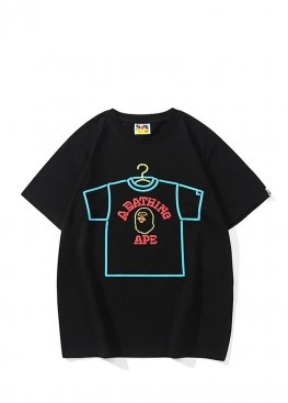 Bape x DSM Fluro Rebellion Neon Black Tee Unisex - FA1159