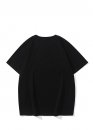 Чорна футболка Bape A Bathing Ape x DSM Fluro Rebellion Neon Color Black T-Shirt Unisex