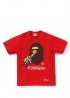 Червона футболка Bape x Coca-Cola Ape Head Red Tee Unisex - FA1160