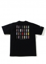 Bape A Bathing Ape x Medicom Toy Camo Bear Color Black T-Shirt Unisex