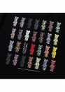 Чорна футболка Bape A Bathing Ape x Medicom Toy Camo Bear Color Black T-Shirt Unisex