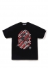 Чорна футболка Bape x Gran Turismo Ape Head Black Tee Mens - FA1163