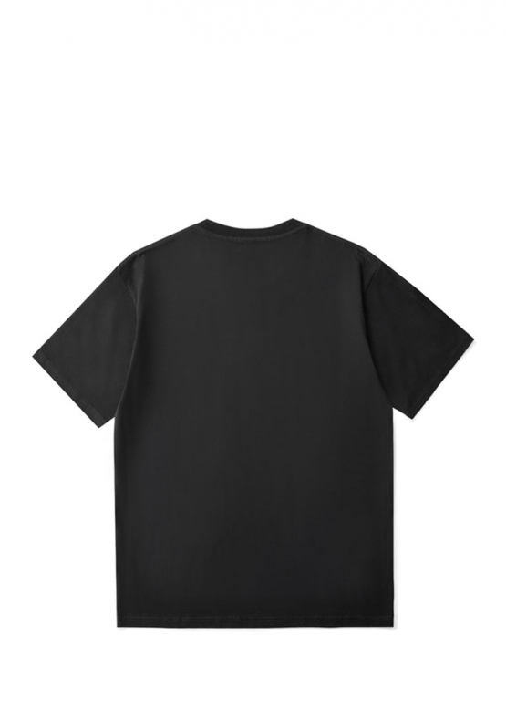 Чёрная футболка Bape A Bathing Ape Head One Point Pocket Color Black T-Shirt Unisex