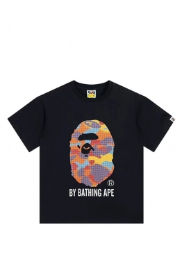 Bape Grid Camo Black T-Shirt Unisex - FA1172