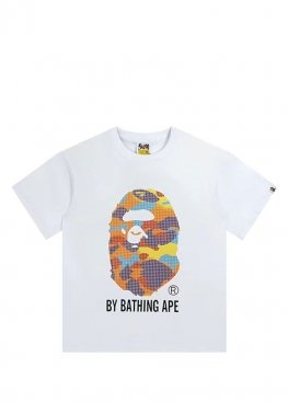 Біла футболка Bape Grid Camo White T-Shirt Unisex - FA1173