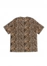 Bape Wild Leopard Pattern College Relaxed Fit Tee