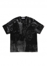 Чорна футболка Bape Metallic Coated Overall Print Relaxed Fit Tee