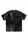 Чорна футболка Bape Metallic Coated Overall Print Relaxed Fit Tee