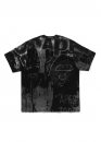 Bape Metallic Coated Overall Print Relaxed Fit Tee