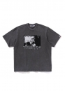 Сіра футболка Bape Mad Ape Graphic Acid Wash Relaxed Fit Tee