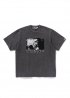 Сіра футболка Bape Mad Ape Graphic Acid Wash Relaxed Fit Tee - FA1178