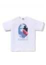 Біла футболка Bape Carp Photo By Bathing Ape Tee