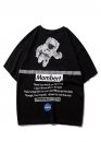 Mombert NASA Reflective Color Black T-shirt Unisex