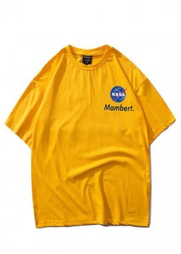 Жёлтая футболка Mombert NASA Reflective Yellow T-Shirt Unisex - FB1112