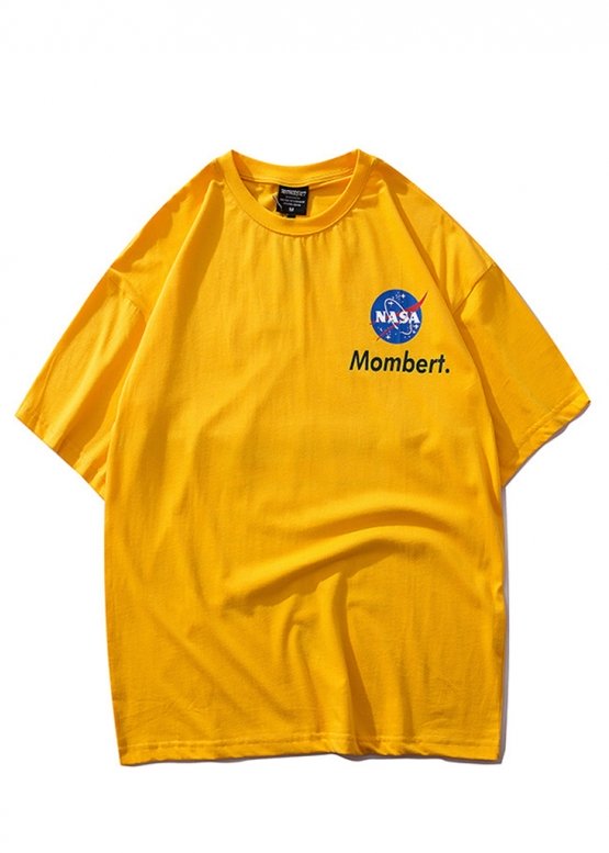 Mombert NASA Reflective Color Yellow T-shirt Unisex