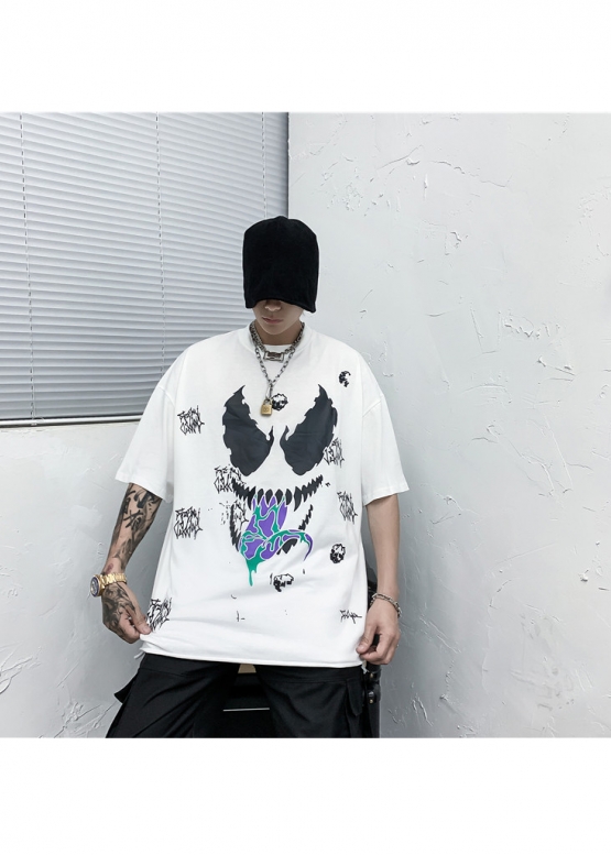 Venom Color White T-shirt Unisex
