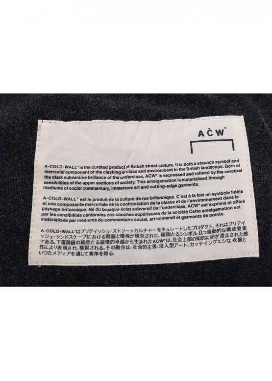 ACW T-shirt | A-COLD-WALL Color Black T-Shirt Mens