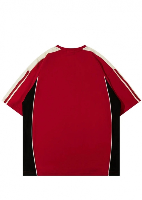 Червона футболка AW Spiky Head Color Red T-Shirt Unisex