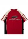 Красная футболка AW Spiky Head Color Red T-shirt Unisex