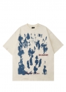 Бежева футболка Reenness Image Shadow Color Beige T-Shirt Unisex
